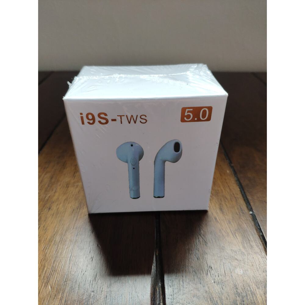 New i9S-TWS 5.0 Bluetooth Earbuds w/Charging Case